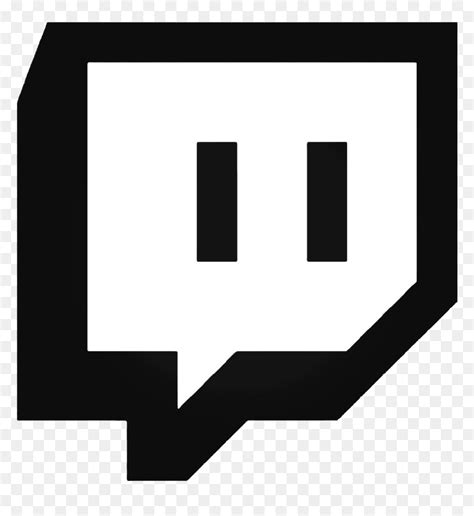 Twitch Logo Png - Twitch Logo Black And White Png, Transparent Png - vhv