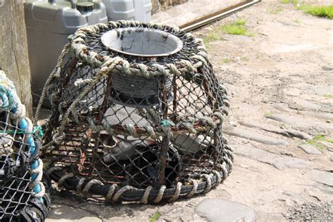 Fishing Pot. stock photo. Image of catch, lobster, quay - 29322178