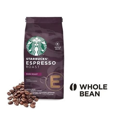 Starbucks Espresso Dark Roast Whole Coffee Beans, Packaging Type ...