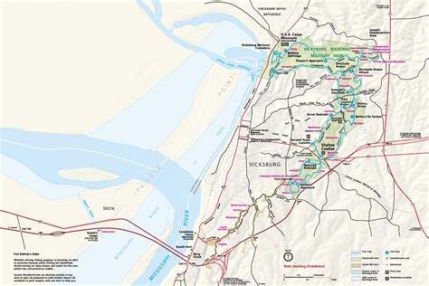 Vicksburg National Military Park | PARK MAP