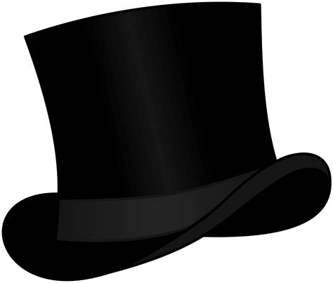 top hats - Clip Art Library