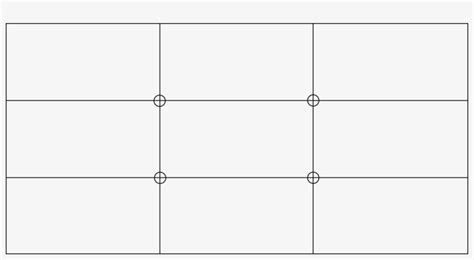 Download Rule Of Thirds Grid - Grid Rule Of Thirds | Transparent PNG ...