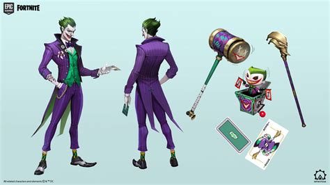 Fortnite ---The Joker Skin Concept Art in 2023 | Concept art, Fortnite ...