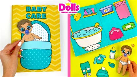 Dolls Drawing And Playing Baby - Markoyxiana