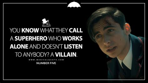 Number Five Quotes (The Umbrella Academy) - MagicalQuote