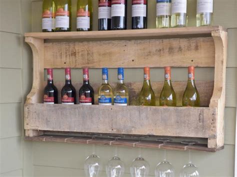 How to Make a Wine Rack From a Wood Pallet | HGTV