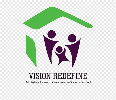 Vision Redefine Housing cooperative Logo Business, Business, purple ...