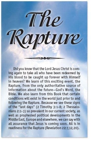 The Rapture | Revelation bible, Christ quotes, Rapture