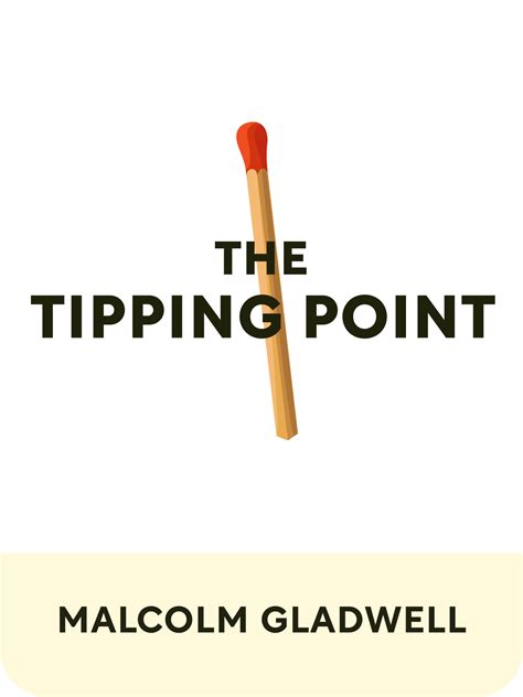 The Tipping Point Book Summary by Malcolm Gladwell