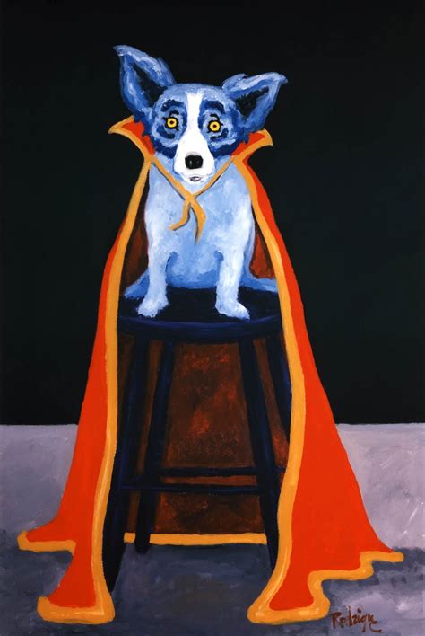 Famous Blue Dog Paintings – Warehouse of Ideas