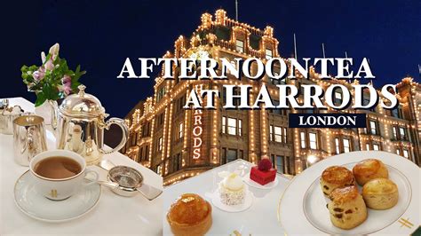 Afternoon Tea at Harrods - YouTube