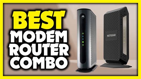 Modem Router Combo - Top 5 Best Modem Router Combos Review 2023 - YouTube