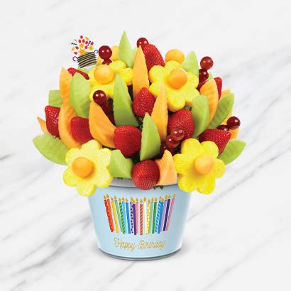 Happy Birthday Delicious Fruit Bouquet | Edible Arrangements