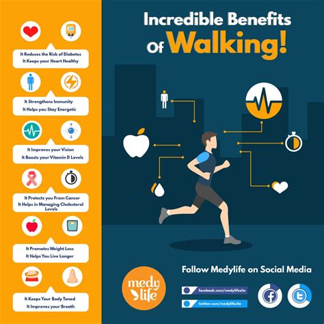 21 Incredible Benefits Of Walking ! - Medy Life