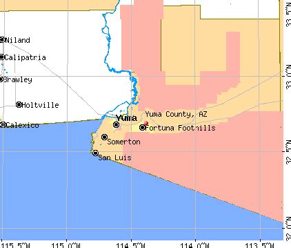 Yuma County Map