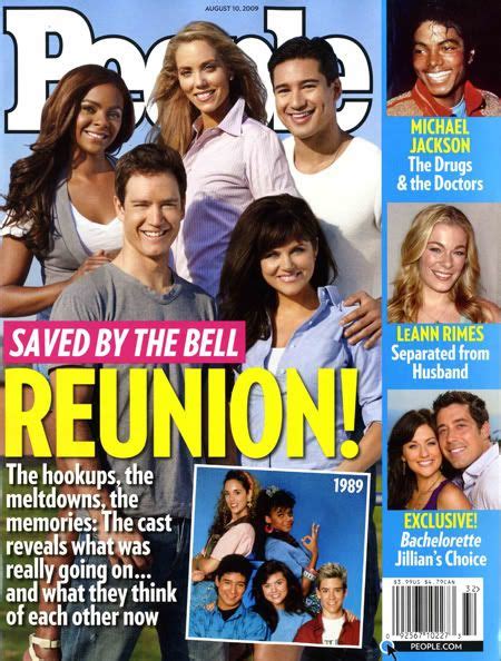 'Saved By The Bell' Cast Reunite On 'People' - Celebrity Bug