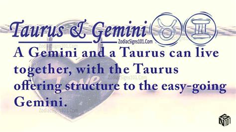 Taurus Gemini Partners For Life, In Love or Hate, Compatibility and Sex ...