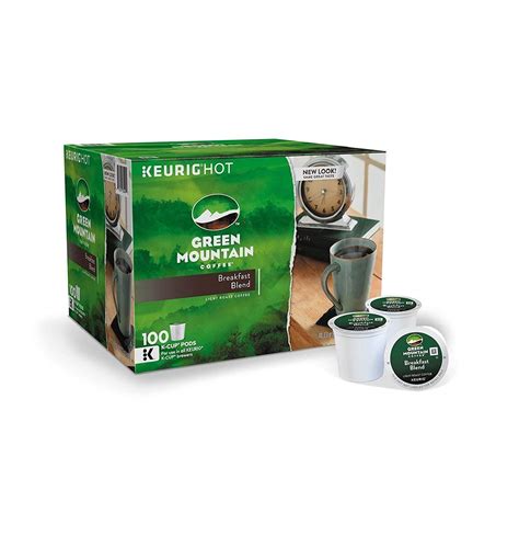 Green Mountain Coffee Breakfast Blend Decaf Keurig Single-Serve K-Cup ...