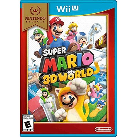 Wii U Super Mario 3D World [Nintendo Selects] (Usa/English) - PS ...