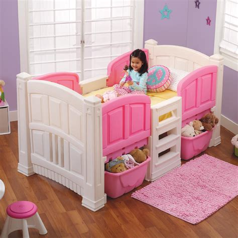 Step 2 Girl's Loft & Storage Twin Bed - Baby - Toddler Furniture ...