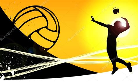 Volleyball background — Stock Photo © IstONE_hun #25276335