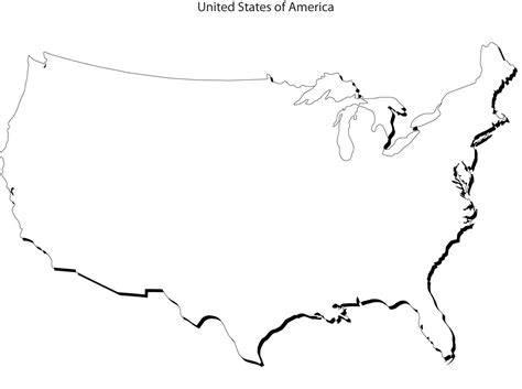 Us States Map Blank Quiz