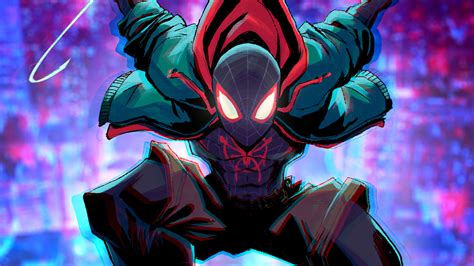 Spider Man Miles Morales Artwork 4k Wallpaper,HD Superheroes Wallpapers ...