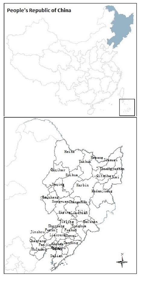 The Northeast region, China. | Download Scientific Diagram