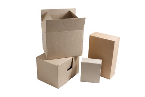 Cardboard Boxes Of Different Sizes Stock Photo - Download Image Now ...