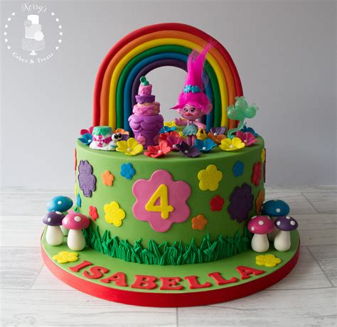 Trolls Birthday Party Cake Ideas