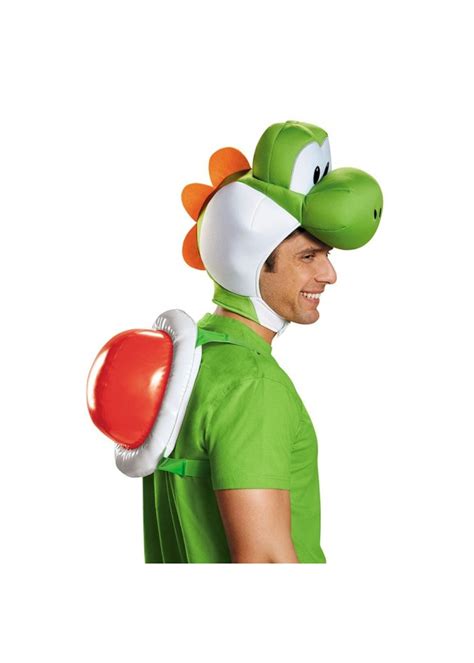 Yoshi Mens Super Mario Accessory Kit - Video Game Costumes