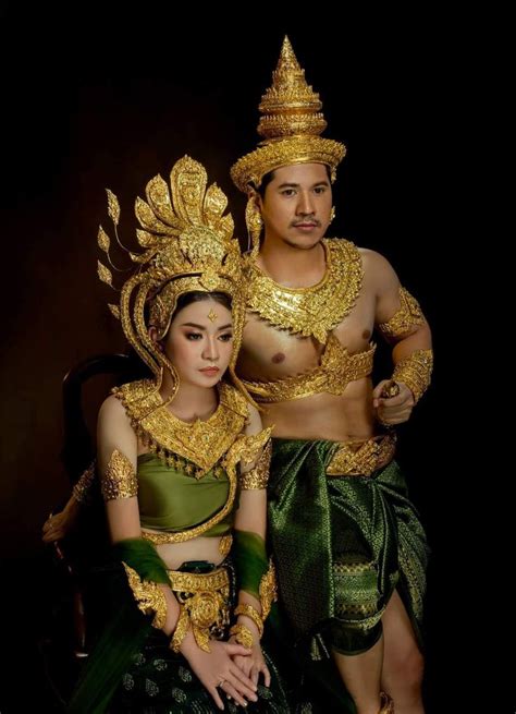 🇰🇭 Amazing Cambodia traditional costumes 🇰🇭 Cambodia ancient dress ️ ...