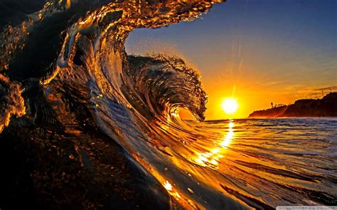 Ocean Waves Sunset Wallpapers - Top Free Ocean Waves Sunset Backgrounds ...