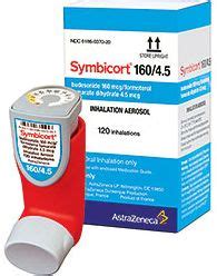 BUY SYMBICORT 160/4.5MCG AEROSOL INHALER (EQUIVALENT 200/6MCG) 120 ...