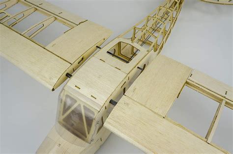 Upgrade Balsa Wood Airplane Kits Piper Cub J3 Model Kit, 47'' Laser Cut ...