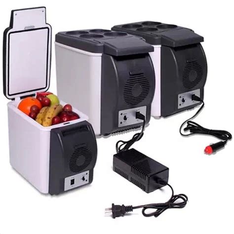 12V Mini Car Refrigerator / 6L Portable Refrigerator Electronic Car ...