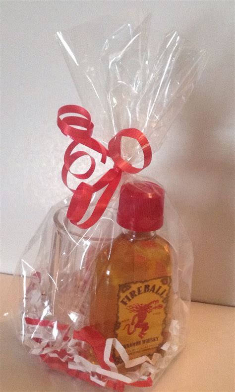 Have a Fireball whiskey shot! Mini bottle of Fireball & shot glass ...