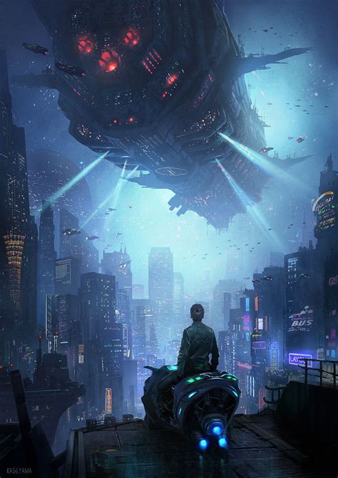 Olivia Black | Science fiction artwork, Cyberpunk art, Concept art