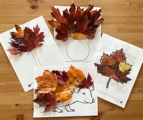 4 Natural Leaf Crafts for Kids! - Twinkl