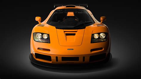 #Orange #Supercar Front view #1995 McLaren F1 LM #4K #wallpaper # ...