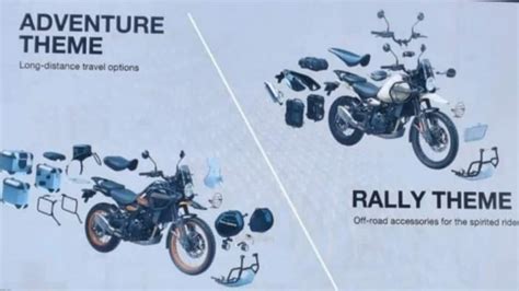 Royal Enfield Himalayan 450 Accessories Full Price List Revealed ...