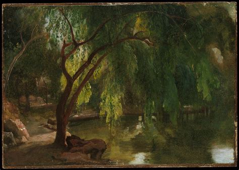 Karl Blechen | View in the Tiergarten, Berlin | The Metropolitan Museum ...