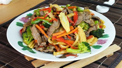 Beef noodle stir-fry- a quick and easy complete meal