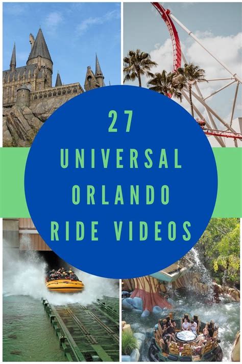 Universal Orlando Resort Ride Videos | Universal studios orlando trip ...