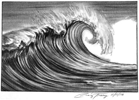 How To Draw Ocean Waves With Pencil at How To Draw