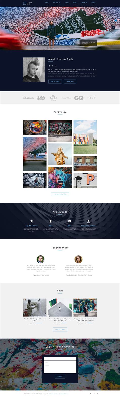 38 Great Best free wordpress theme for graphic design portfolio With ...