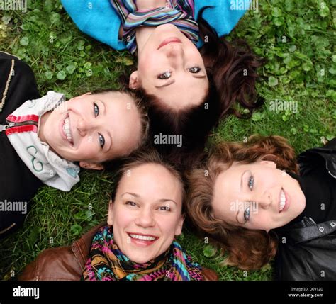 Young happy smiling friends Stock Photo - Alamy