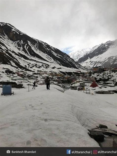 Badrinath in winters