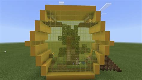 This bee nest design I’m planning on implementing into my survival ...