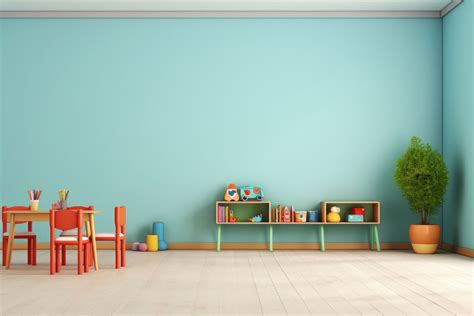 Daycare room architecture furniture flooring. | Premium Photo - rawpixel